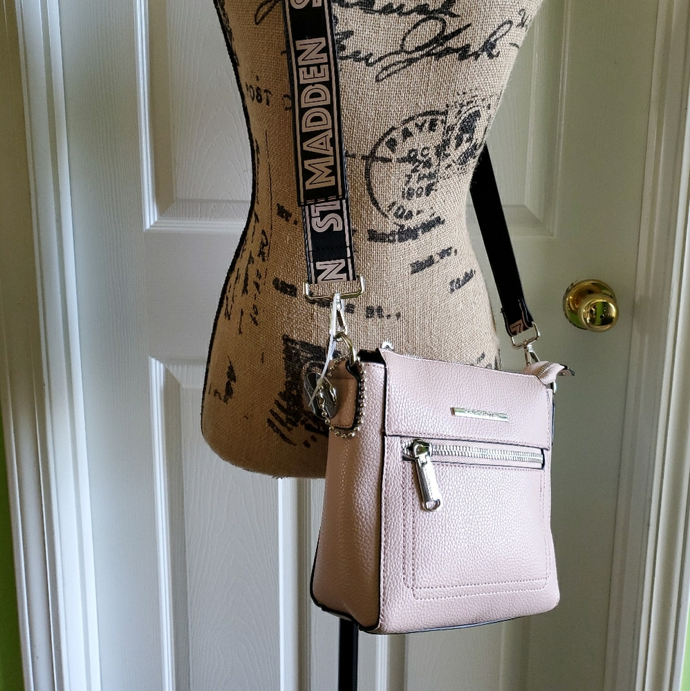 NWT Steve Madden Blush Pink Crossbody Purse